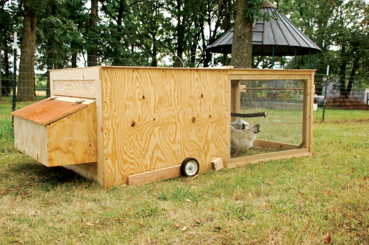 Backyard Chicken Coop Tractor Plans Image
